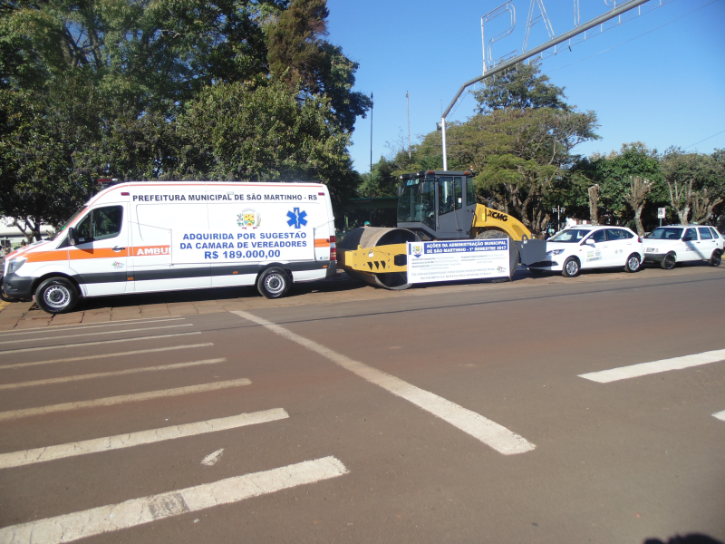 AÇÕES DA ADMINISTRAÇÃO MUNICIPAL DE SÃO MARTINHO - 